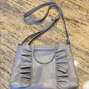 Elegant Gray Women's Crossbody Bag